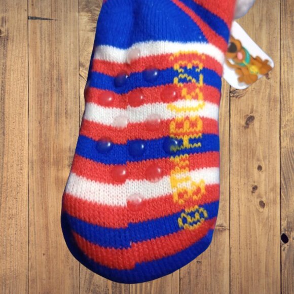 NWT Scooby-Doo! Kids Sherpa Lined Cushioned, Non-Slip Socks One-Size Fits Most - Picture 5 of 5